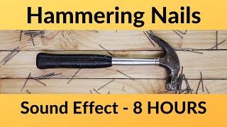 Hammering Nails Sound Effect - 8 HOURS - with Video - Workshop Sounds