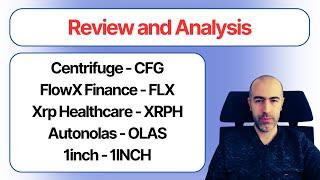 Review and Analysis, Centrifuge, FlowX Finance, Xrp Healthcare, Autonolas, 1inch