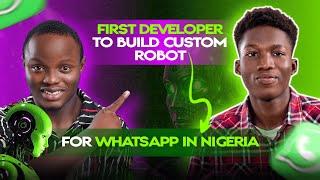 Victor James Oladipo: From Internet Marketer to Nigeria’s First WhatsApp Automation Developer.