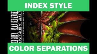 Index Style Color Separations in CorelDRAW Tutorial