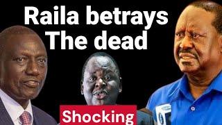 Analysis on how Raila betrayed ODM founders by joining Ruto