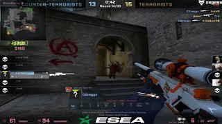 6 Second 1vs5 AWP Ace ESEA