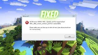 GLFW error 65543:WGL OpenGL|Minecraft TLauncher v1.17/ | How to/Cara utk Fix 1.17 error