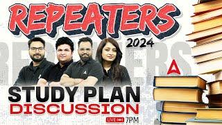 Repeaters 2024 | Study Plan Discussion | Banking Exam Preparation