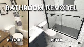 How To Remodel a Bathroom - Start to Finish