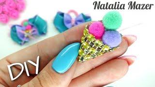 МОРОЖЕНКУХОЧЕТСЯ СЪЕСТЬ/БАЗОВЫЕ БАНТИКИ ИЗ РЕПСОВЫХ ЛЕНТ/DIY NATALIA MAZER