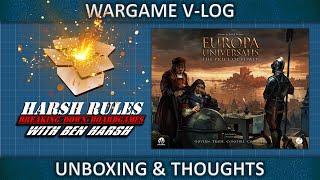 Unboxing: Europa Universala - The Price of Power (aka: the board game)