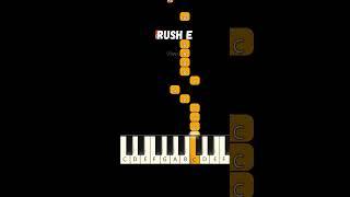 Rush E  Sheet Music Boss  EASY Beginner Piano Tutorial