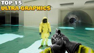 Top 15 INSANE Graphics Games for Android and iOS 2024 | Realistic Games for Android