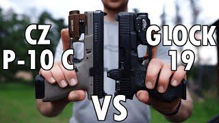 GLOCK 19 FS MOS vs CZ P-10 C | Porovnání a recenze