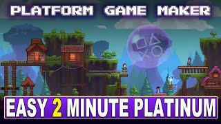 Platform Game Maker Easy 2 Minute Platinum - Make Your Own Platform Game!