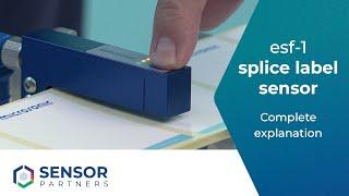 esf-1 microsonic | Splice Label Sensor | Complete Explanation - microsonic || Sensor Partners