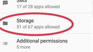 How To Enable And Fix Storage All Permission Problem in Xiaomi Redmi Note 5 Pro