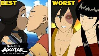 Ranking the Best and Worst Ships in Avatar & The Legend of Korra 