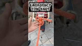 Essential Rope Technique for Car Towing #knot #technique #towing