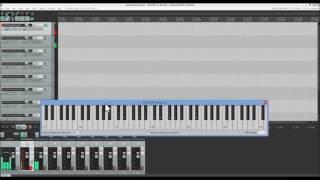 Using VSTi drumkit in Reaper