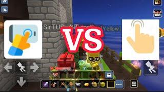 Finger VS Auto Clicker who will win??? || Blockman GO ||