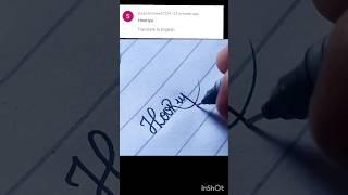 Hooriya name signature/how to make signature of your name#signatureideas#handwritingexpert#trending