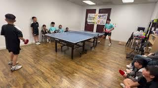 LA Ping Pong Spring 2025 Highlight: YDRC - Intermediate vs. Dynamic TTA Team 1