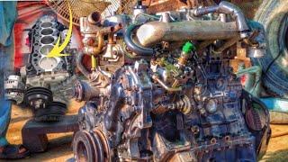 isuzu 4 Cylinder Diesel Engine Repairing ||4bc1 diesel engine overhaul