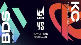 TEAMS BDS VS KARMINE CORP - MAPA 1 - PLAYOFFS 7 - LEC - VERANO 2024 - LEAGUE OF LEGENDS