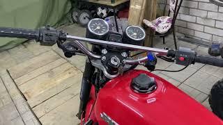 Новый руль , рычаги, зеркала Ява Jawa 638