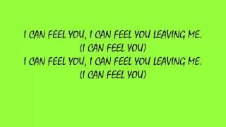 I CAN FEEL YOU LEAVING ME: Richard Holley