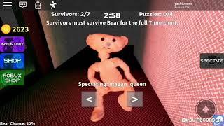 LETS PLAY ROBLOX: BEAR (ALPHA) — CREEPY