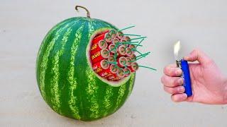 EXPERIMENT: Rocket VS Watermelon