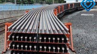 How 10 Million Tons/Year of Rail Track Are Made. The Ultimate Metal Manufacturing Documentary