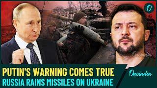 Putin's Biggest Strike On Ukraine: Russian Rains 200 Missiles, 90 Drones| Black-Out All Over Ukraine