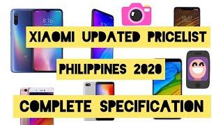 XIAOMI UPDATED PRICELIST PHILIPPINES 2020 | with PRICEDROP!