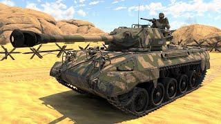 War Thunder: M18 GMC Hellcat American Light Tank Gameplay [1440p 60FPS]