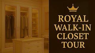 Inside the Most Luxurious Royal Closet Ever Made | Walk-In Tour You’ll Never Forget