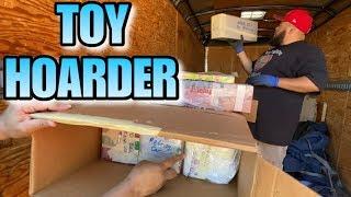 Toy Hoarder | he hoarded toys | time capsule of pleasure | I bought an abandoned storage locker