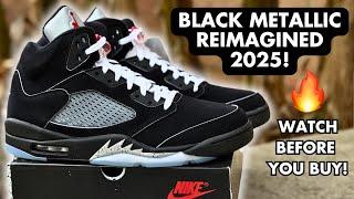 WATCH BEFORE YOU BUY: AIR JORDAN 5 BLACK METALLIC REIMAGINED 2025 REVIEW