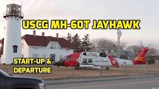 USCG Jayhawk Helicopter In Action!  Start-up & Insertion/Extraction