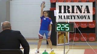 Irina Martynova | 225 reps in snatch with the 12 kg kettlebell with NO HAND SWITCH