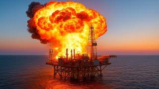 Ukrainian Drones ATTACK Russian Gas Platform - Then THIS Happened
