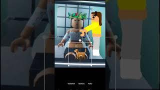 SiwaGirl AND JennaGirl Dog! ROBLOX #SHORTS #ANIMATION