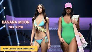 4K 60P] BANANA MOON Swimwear in slow motion - Gran Canaria Swim Week 2023 by MODA CÁLIDA