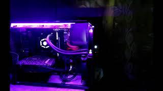 MSI B350M PRO VDH with Phantek RGB LED strip | Mystic light function