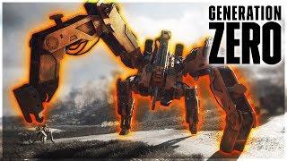 Generation Zero [PC, #1] - ОТКРЫТЫЙ МИР И МАШИНЫ-УБИЙЦЫ!