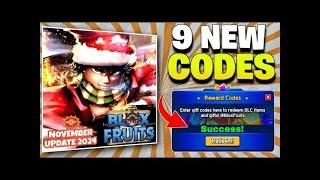 HURRY UPBLOX FRUITS CODES 2024 NOV UPDATE || CODES FOR BLOX FRUITS || BLOX FRUITS 100% WORKING