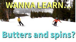 How to butter on a Snowboard | beginners guide