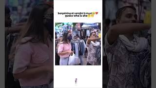 guess who#hellyshah #bollywood #celebrity #sarojininagar