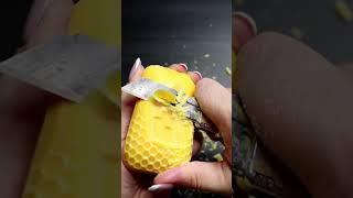 This Honeycomb Soap Carving is So Satisfying 