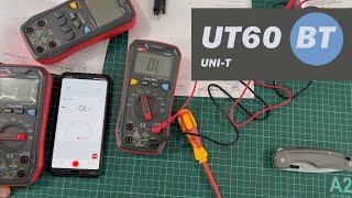 UNI-T UT60BT. Мультиметр с BlueTooth. Обзор программы и разборка