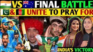 IND VS NZ FINAL BATTLE- TWO RIVALS & UNITE TO PRAY FOR INDIA'S VICTORY-GIRLS REACTION