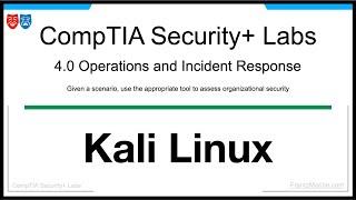 Hands-On Lab Training for CompTIA Security+ | Acquire Practical Proficiency | KALI Linux